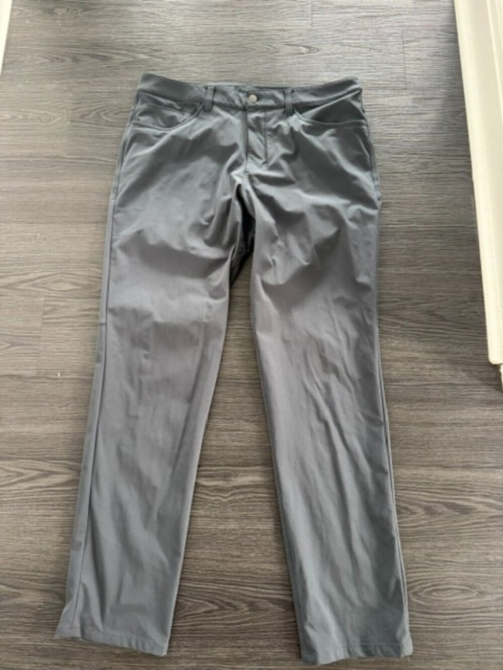 Gray Lululemon ABC pants size 34